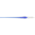 twisted glass pen - bleu nuit 18 cm-/ Pc.