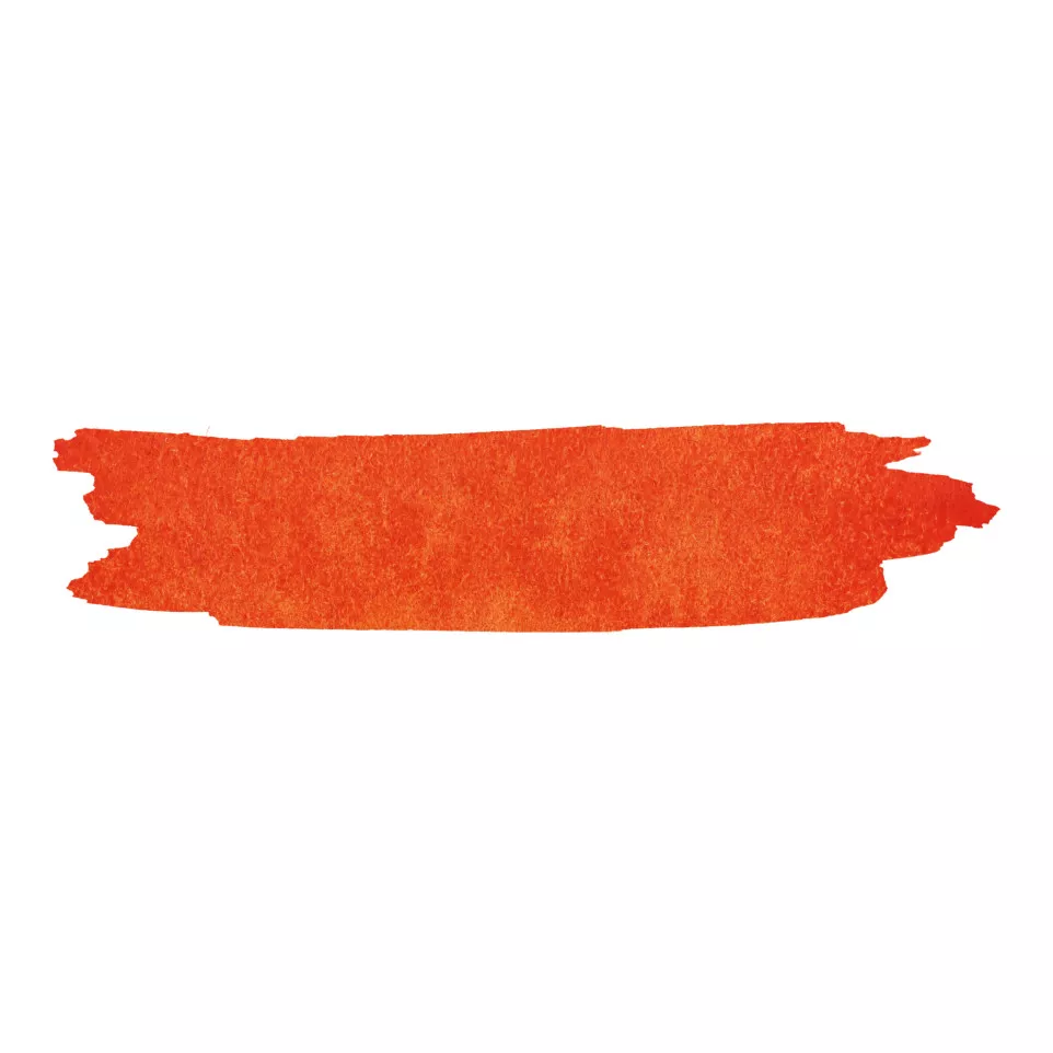 Tangerine calligraphy ink 40ml-/ Pc.