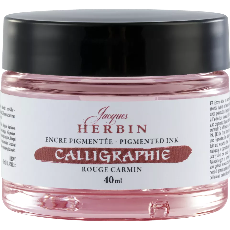 Carmine calligraphy ink 40ml-/ Pc.