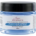Electric blue calligraphy ink 40ml-/ Pc.