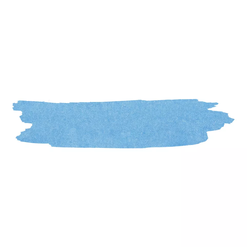 Electric blue calligraphy ink 40ml-/ Pc.