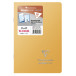 Carnet piqué Koverbook Silver 11x17 cm 96 pages ligné couverture polypropylène opaque/ Pce