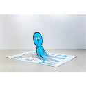 Bloc agrafé Rhodia x Jean Jullien N°13 10,5x14,8 cm 80 feuillets petits carreaux 5x5 80 g - Draw me some more hair - New/ Pce
