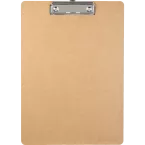 Veganistisch PN A4 bruin klembord-/ St.