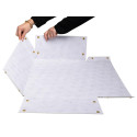Boîte de rangement à plat carton 33x50x16cm Néo Déco/ Pce