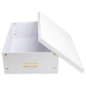 Flat cardboard storage box 33x50x16cm Néo Déco/ Pc.