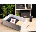 Flat cardboard storage box 33x50x16cm Néo Déco/ Pc.