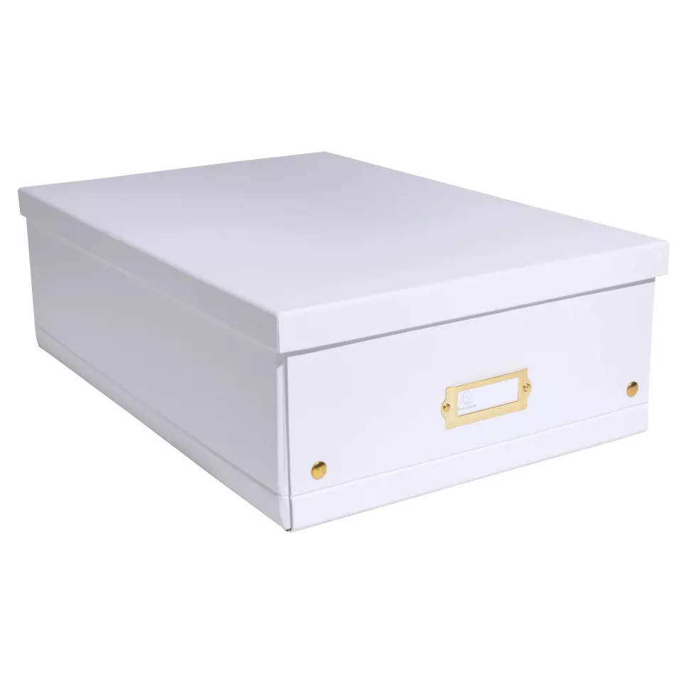 Flat cardboard storage box 33x50x16cm...