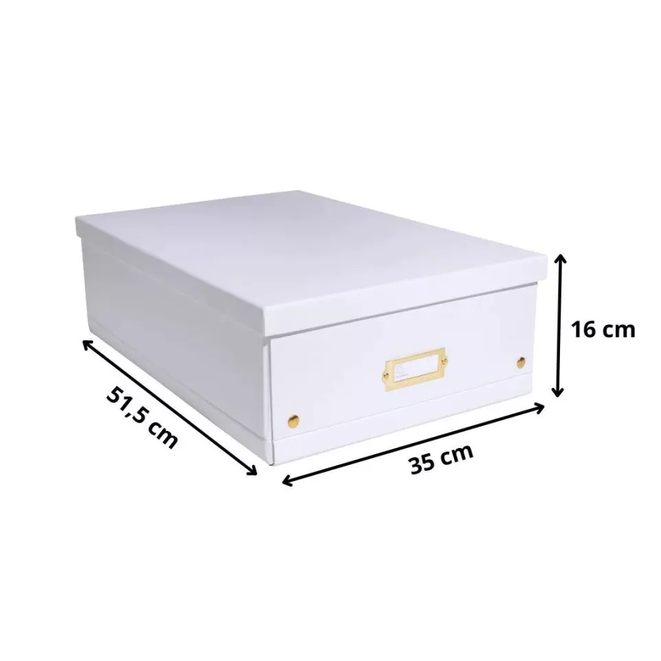 Boîte de rangement à plat carton...