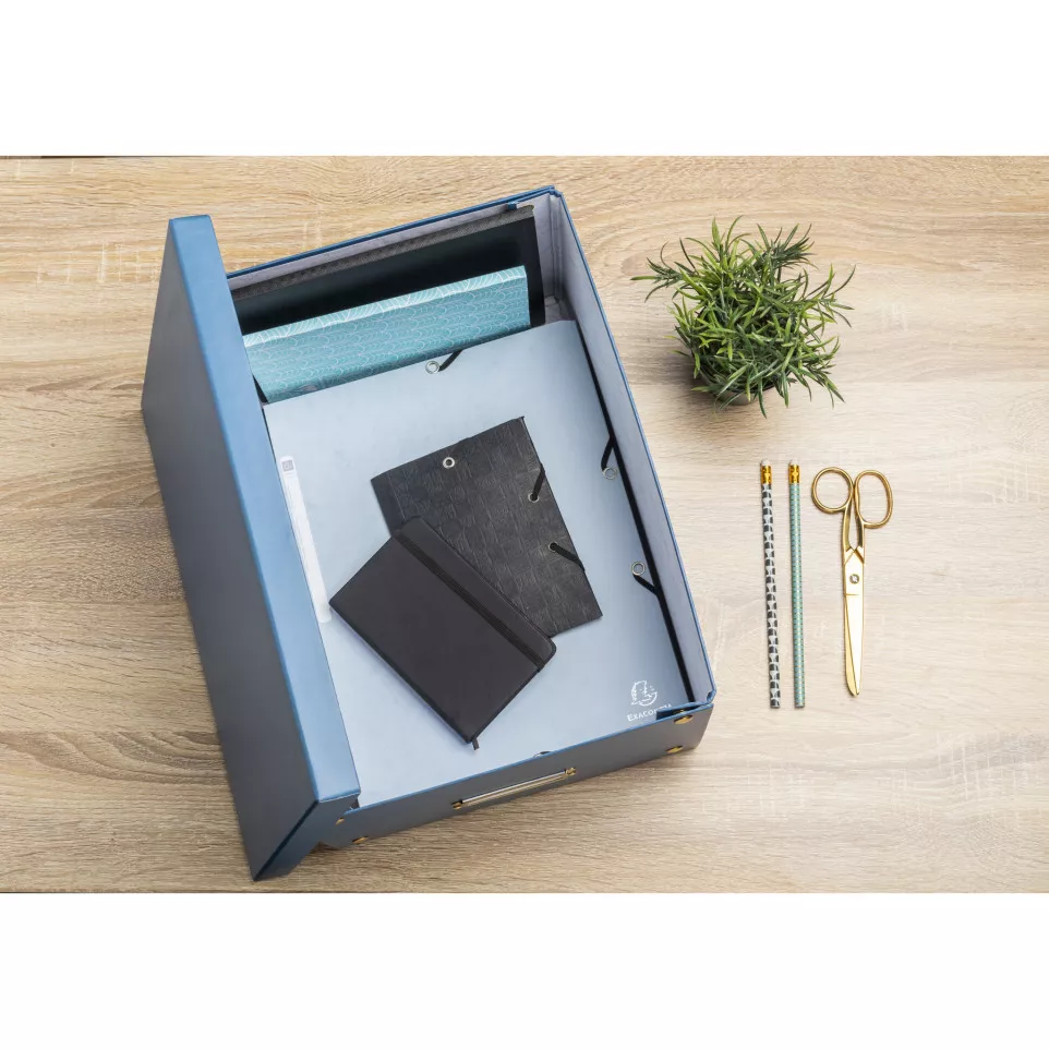 Flat cardboard storage box 27x36x19cm...