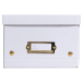 Boîte de rangement à plat carton 20x26x15cm Néo Déco/ Pce