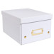 Flat cardboard storage box 20x26x15cm Néo Déco/ Pc.