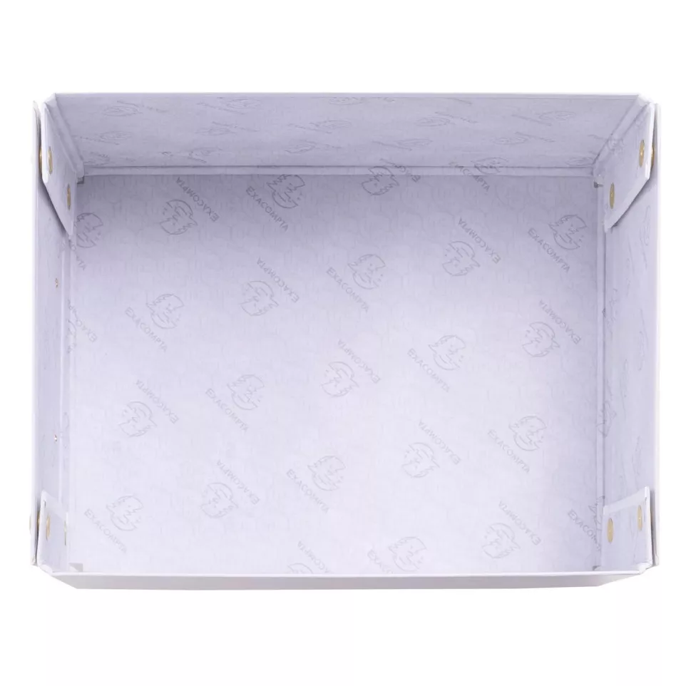 Boîte de rangement à plat carton...
