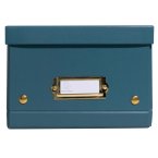 Opbergdoos plat gele-verd...