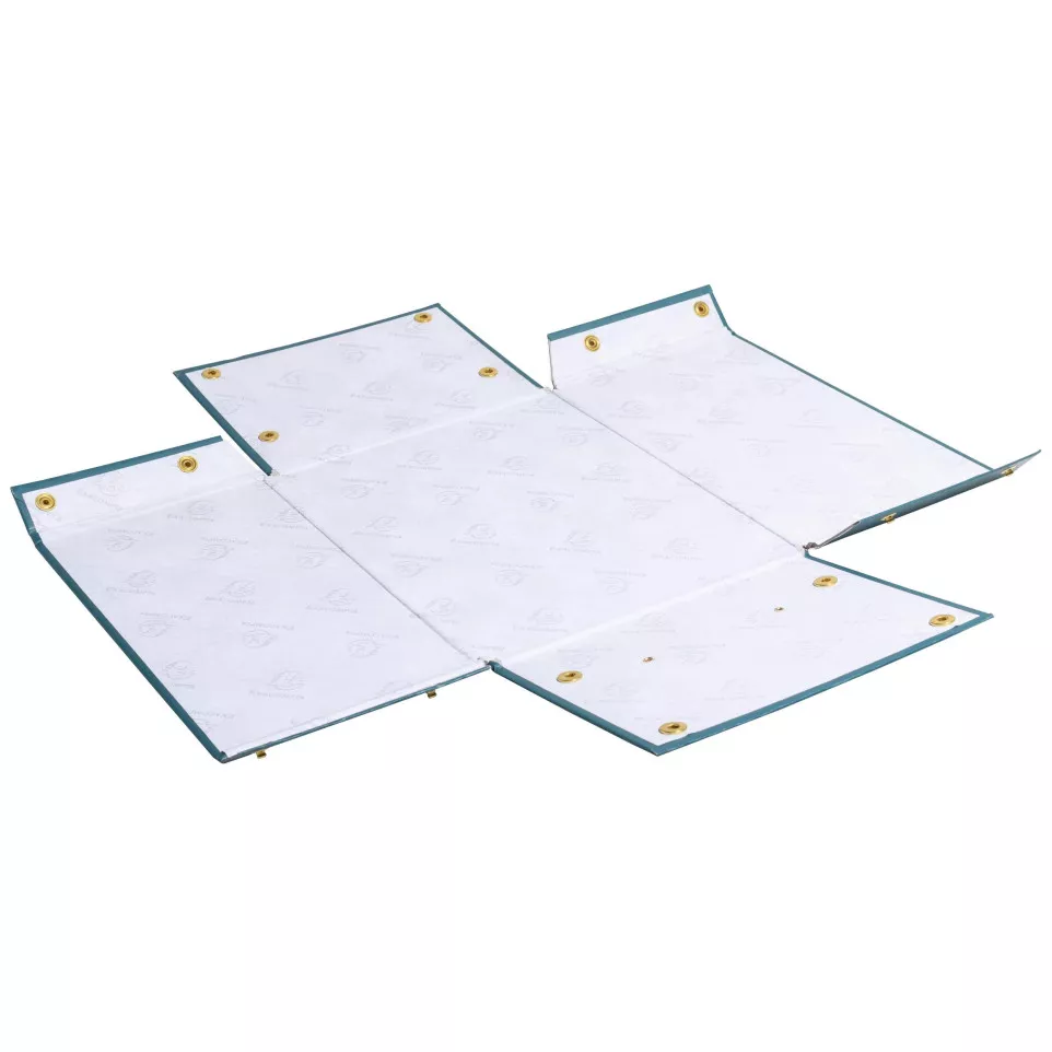 Opbergdoos plat gele-verd A5+...