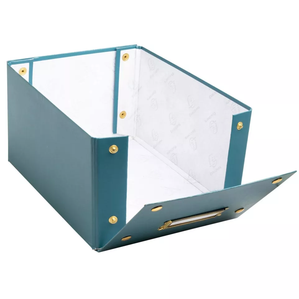 Flat cardboard storage box 20x26x15cm...