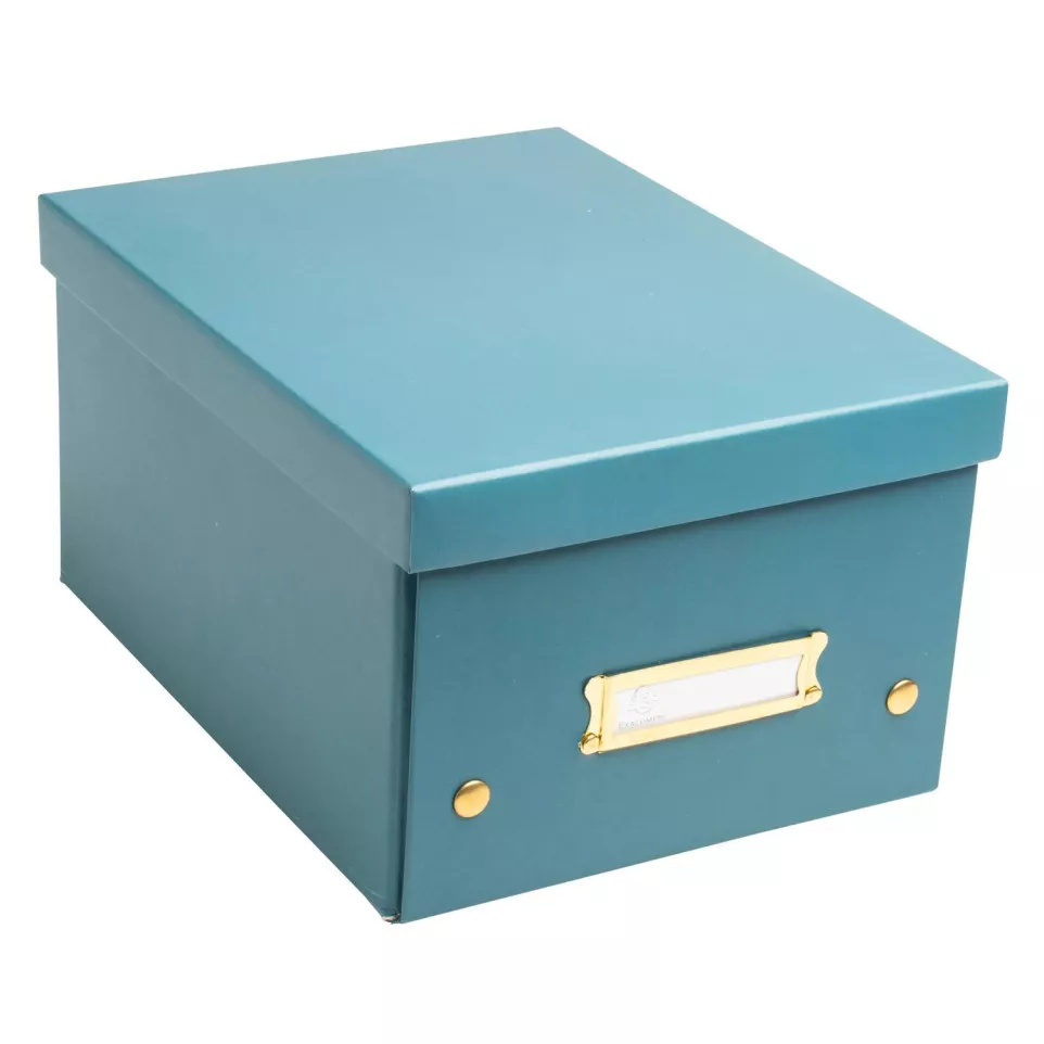 Flat cardboard storage box 20x26x15cm...