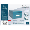 Flat cardboard storage box 20x26x15cm Néo Déco/ Pc.
