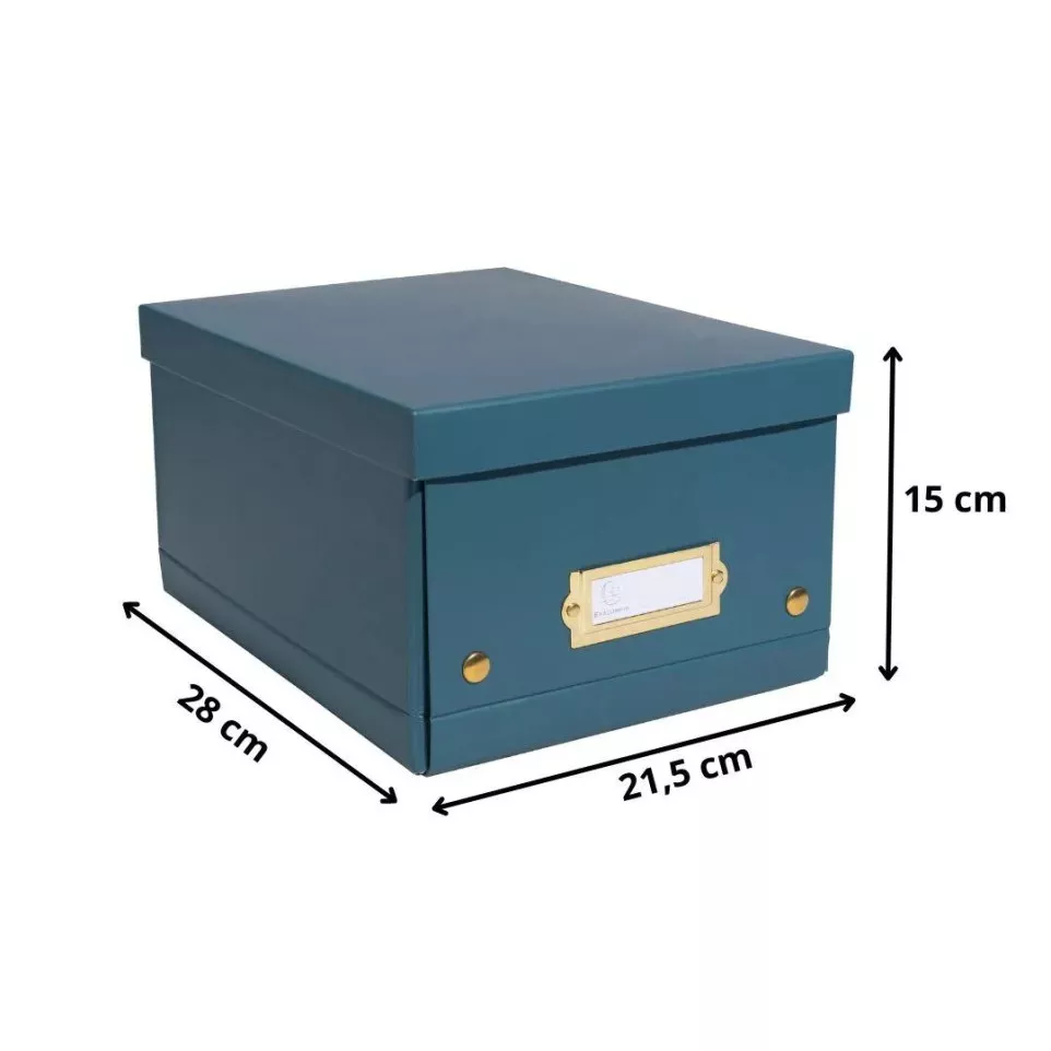 Flat cardboard storage box 20x26x15cm...