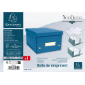 Flat cardboard storage box 20x26x15cm Néo Déco/ Pc.