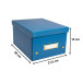 Boîte de rangement à plat carton 20x26x15cm Néo Déco/ Pce