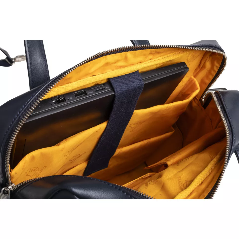 Exactive Leather Computer Backpack/ Pc.