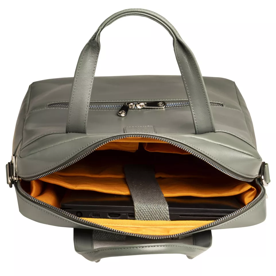 Exactive Leather Computer Backpack/ Pc.