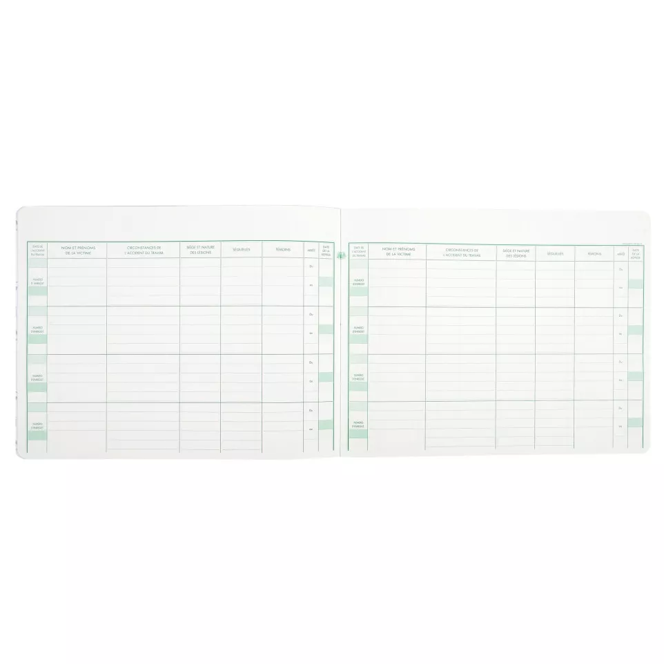Arbeidsongevallen 24x32 20bl-/ St.