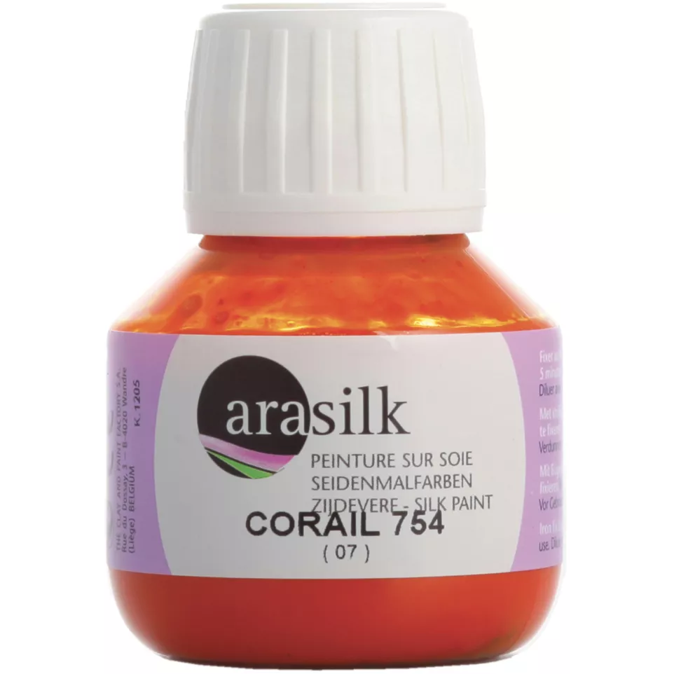 ARASILK 50ml koraalrood-/ St.
