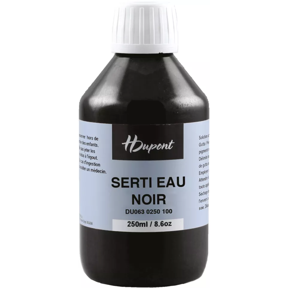 SERTI WATERBASIS 250ml zwart-/ St.