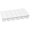 PLATEAU 24 CASES + 2-4 GOB. + CPTE GOUTTE/ Pce
