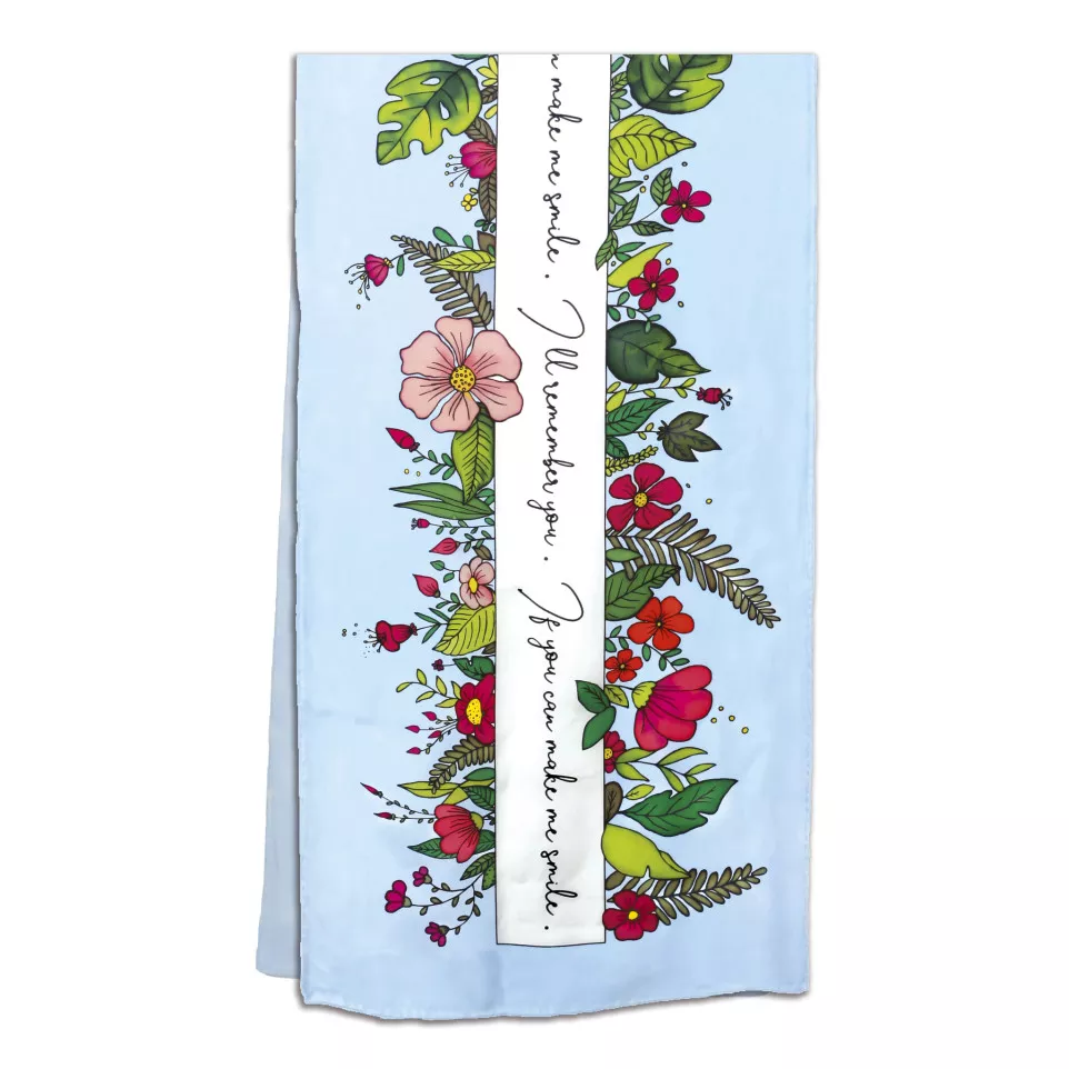 SCARF 100% SILK - 145x43CM REMEMBER-/...