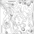 SJAAL 100% ZIJDE - 9-0x90cm ALLEGORIA/ St.