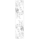 Echarpe 100% soie - 180x43cm Orchidee/ Pce