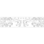 Echarpe 100% soie -...