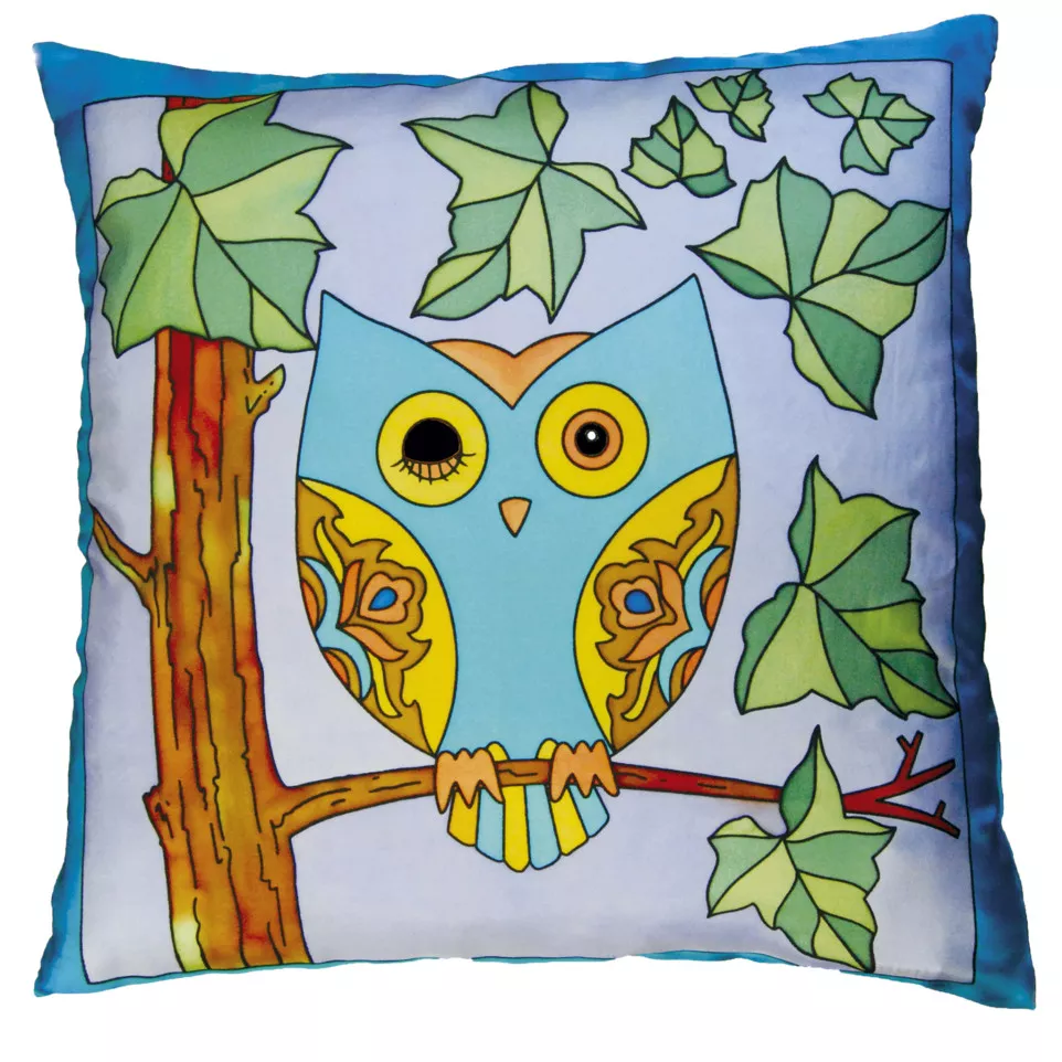 KUSSENHOES 100% ZIJD-E - 40x40cm...