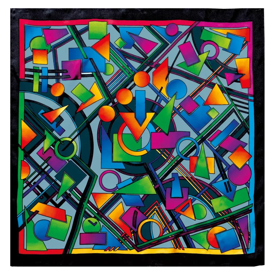Carré 100% soie - 90x90cm Absquare/ Pce
