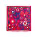 SCARF 100% SILK - 90x90CM PEACE-/ Pc.
