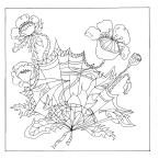 COUSSIN 100% SOIE - 40x40CM...