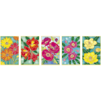 Set of 5 cards to paint -...