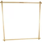 HOUTEN SPANRAAM 32x32cm-/ St.