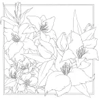 SJAAL 100% ZIJDE - 90x90cm YELENA-/ St.