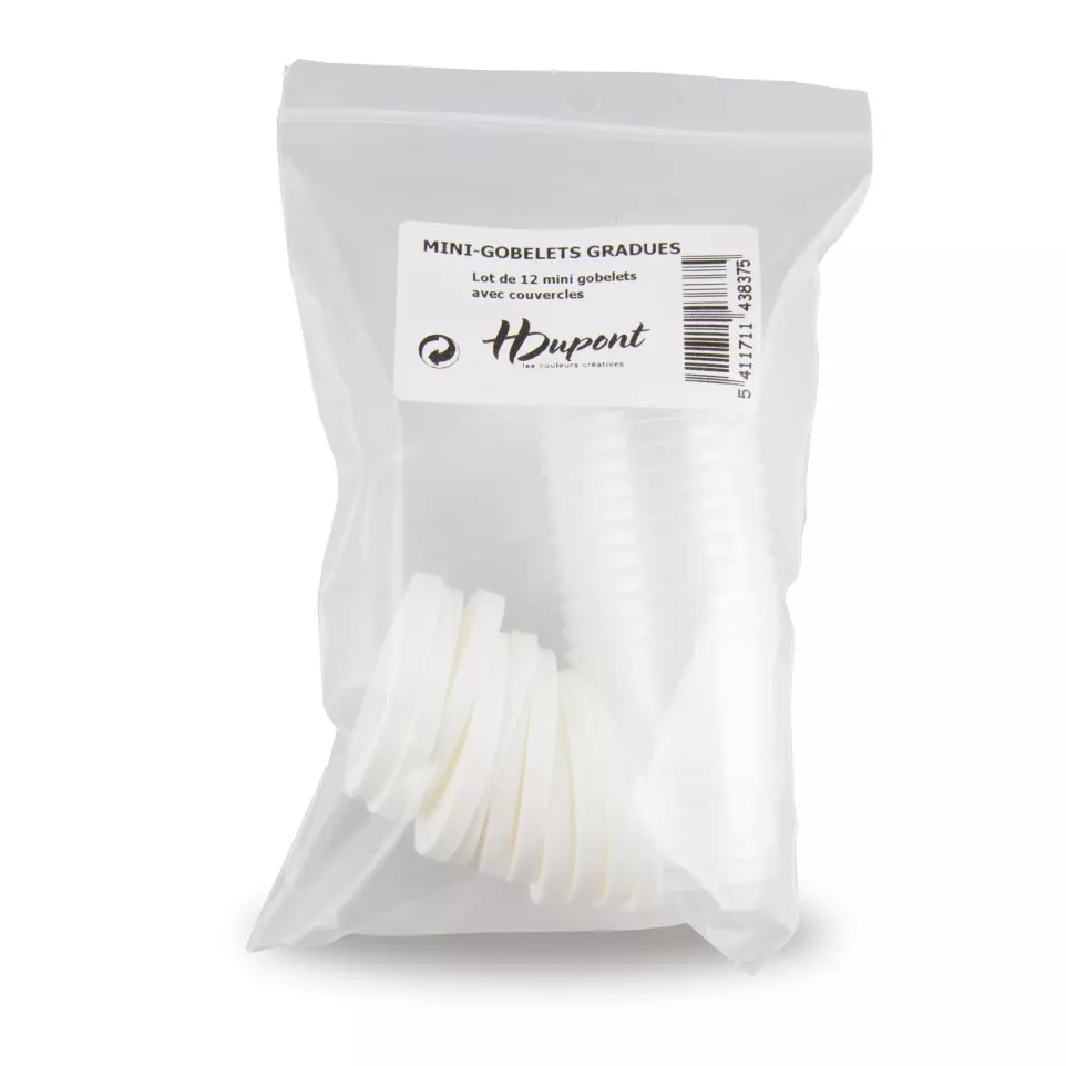 12 MINI GOB. GRAD 30ML + COUV-/ Pce