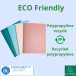 Protège-documents semi-rigide en PP recyclé 80 vues Skandi/ Pce