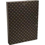 Boîte de classement dos 25mm carte lustrée 600g/m2 Néo Déco/ Pce