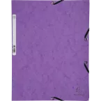 Chemise à élastiques 3 rabats carte lustrée 355g/m2/ Pce