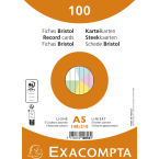 Paquet de 100 fiches sous...