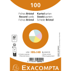 Paquet de 100 fiches sous...