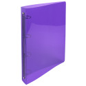 Classeur 4 anneaux 30 mm polypropylène Crystal - A4 maxi/ Pce