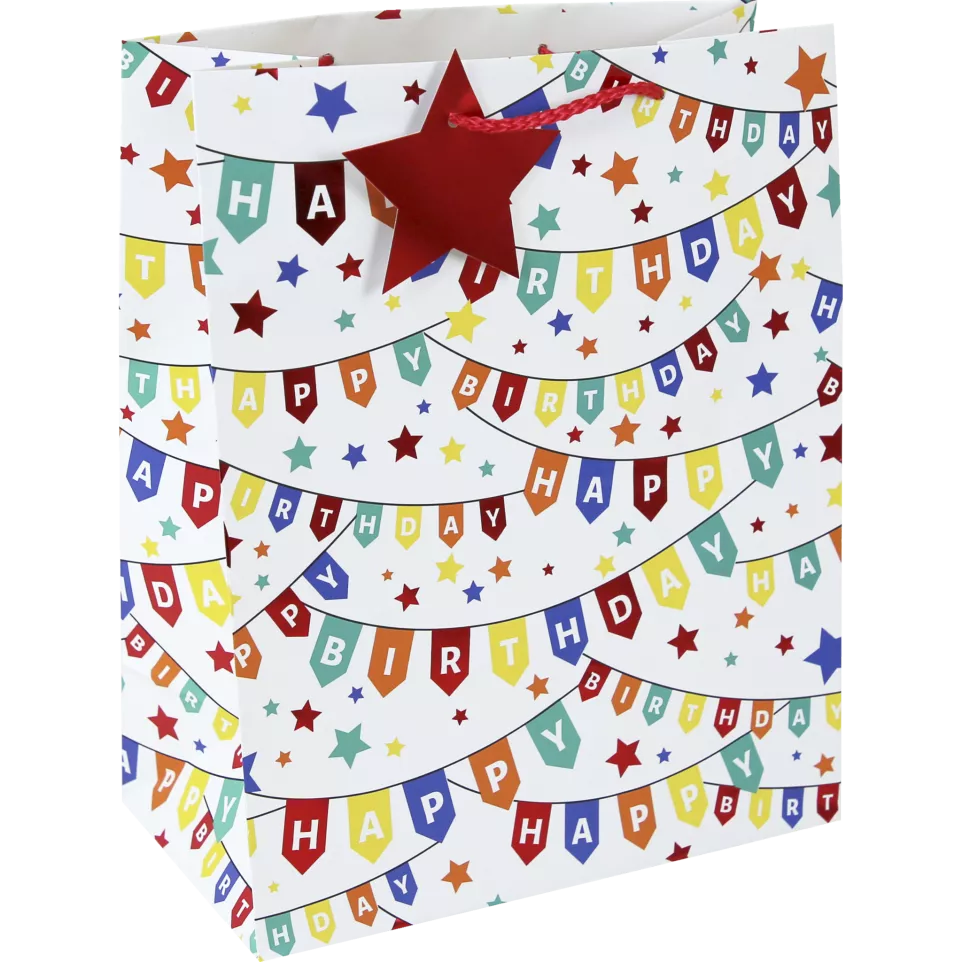 BDAY BANNERS MEDIUM BAG 72 FSC-/ Pc.